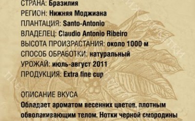 Кофе Santo-Antonio